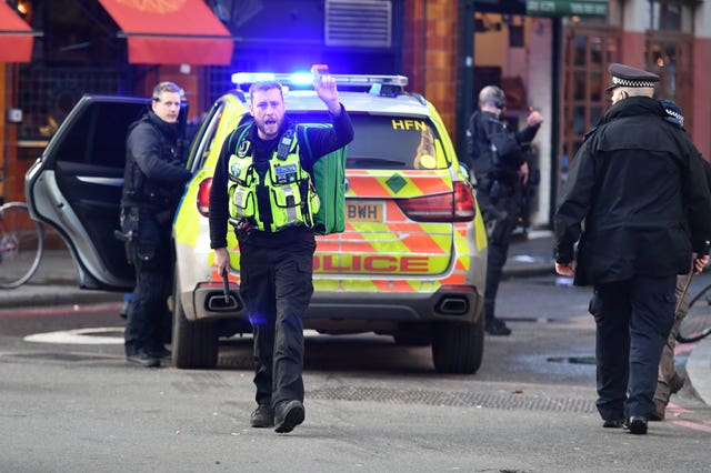 Incident on London Bridge