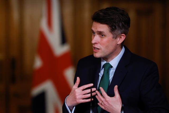 Education Secretary Gavin Williamson signalled a 'period of restraint' on public sector pay