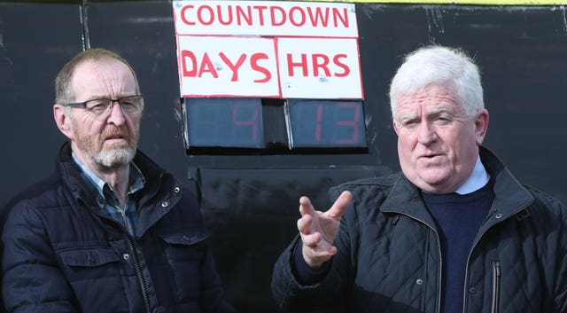 Brexit countdown clock