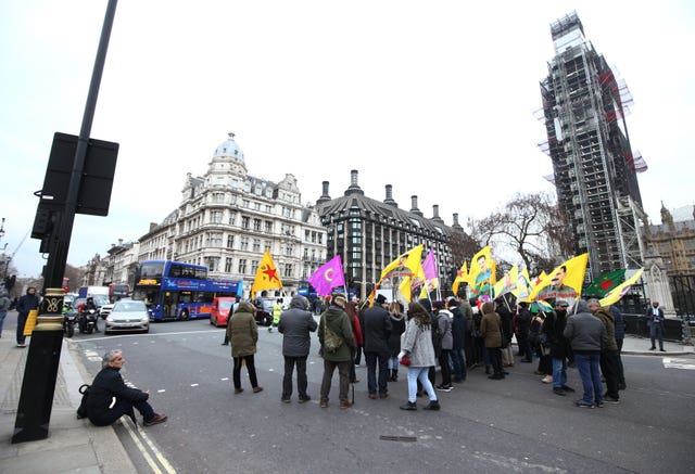 Pro-Kurdish protest
