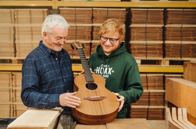 Ed Sheeran collaboration with Lowden Guitars
