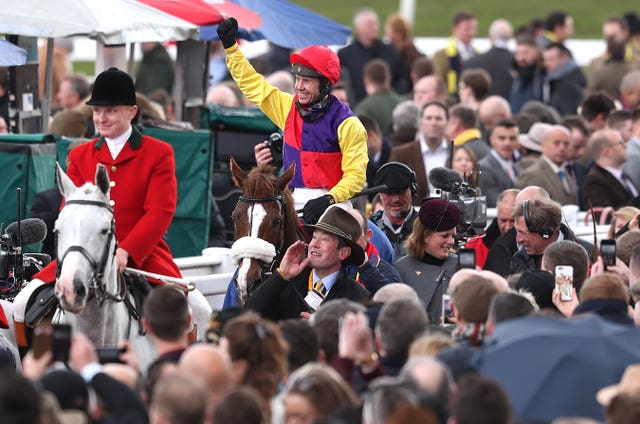 Richard Johnson was due to ride Gold Cup winner Native River at Newbury on Saturday