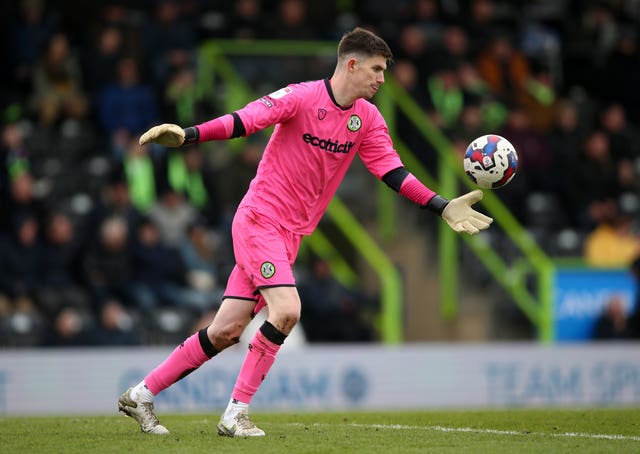 Ross Doohan playing for Forest Green