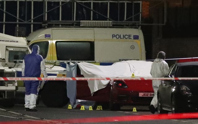 Shooting in West Belfast