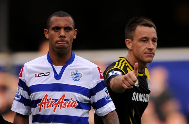 Anton Ferdinand, left, was involved in a long-running racism saga with Chelsea’s John Terry 