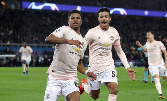 Marcus Rashford's dramatic late penalty secured progression for Manchester United in Paris