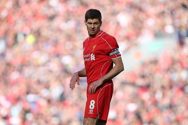 Steven Gerrard was sidelined for longer than expected with his foot injury