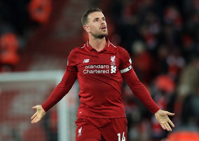 Jordan Henderson came off early in Germany last week