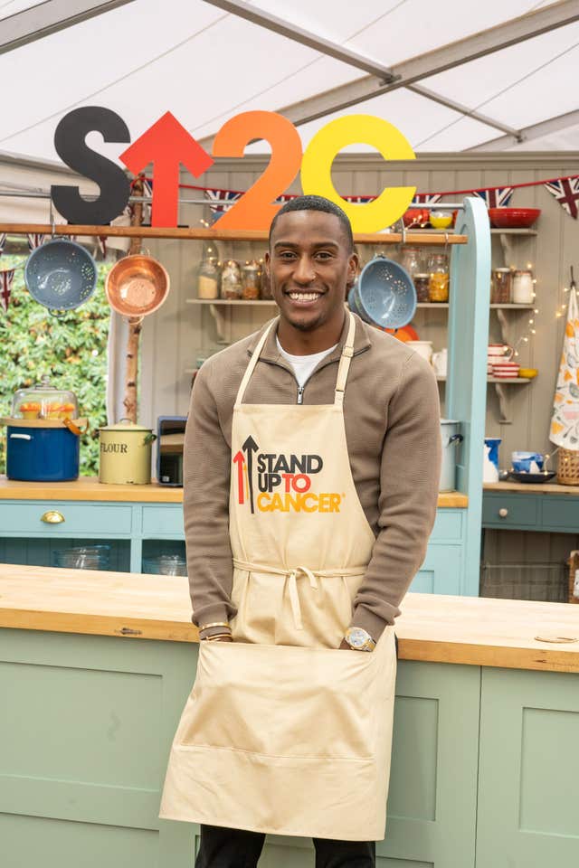 Yung Filly has previously taken part in The Great Celebrity Bake Off for Stand Up To Cancer (Mark Bourdillon/Channel 4/PA)