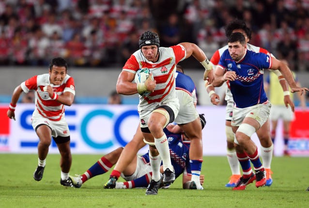 Japan v Russia – Pool A – 2019 Rugby World Cup – Tokyo Stadium