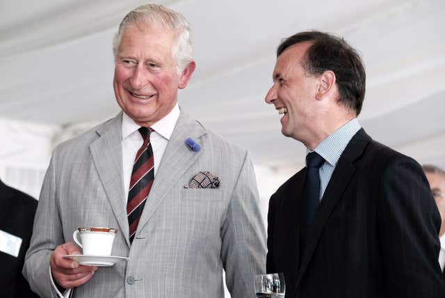 Prince of Wales and Alun Cairns