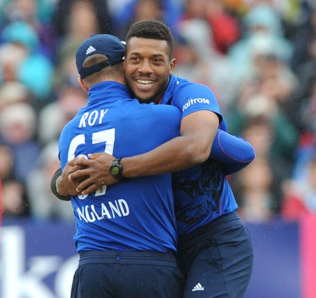 Chris Jordan (right) has thrown his support behind his team-mate.