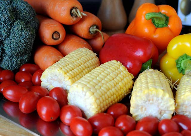 Assorted vegetables