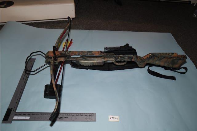 Brogan Stewart's crossbow
