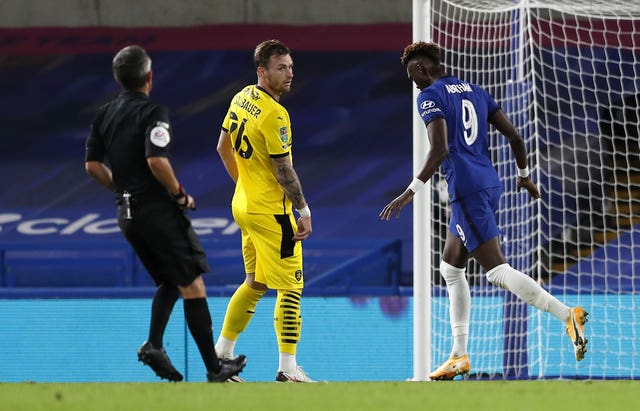Tammy Abraham opened the scoring for Chelsea