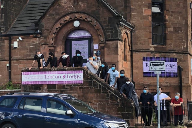 Asylum seekers in Glasgow