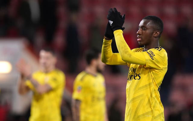 Eddie Nketiah impressed for Arsenal