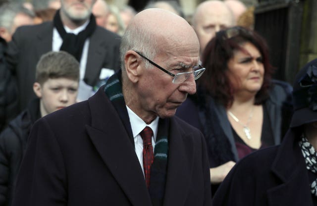 Sir Bobby Charlton has been diagnosed with dementia, his wife has said