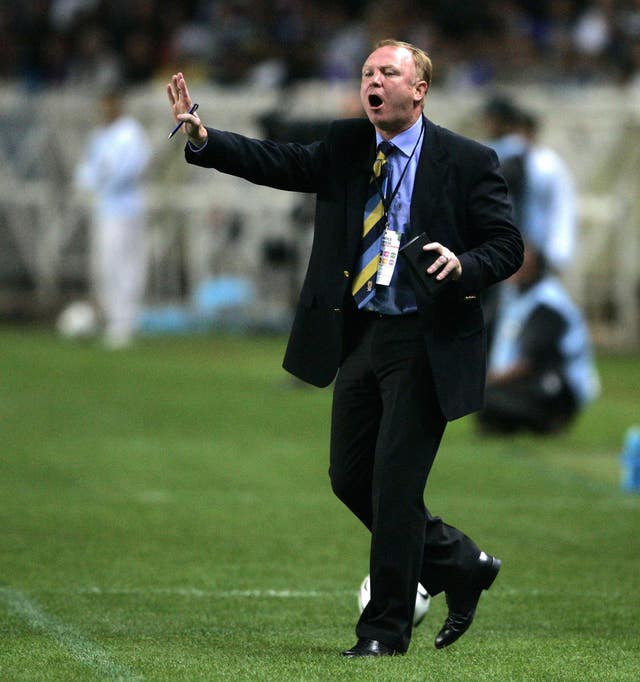 Alex McLeish led Scotland to victory in Paris in his first spell in charge 