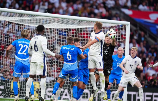 England struggled to break down Iceland at Wembley