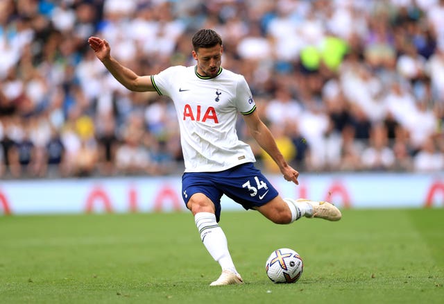 Clement Lenglet in action against Fulham
