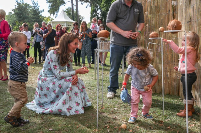 Duchess Of Cambridge visits RHS Wisley
