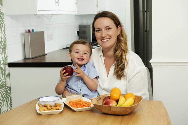 Lauren Murphy and son Carter