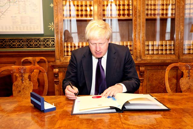 Boris Johnson