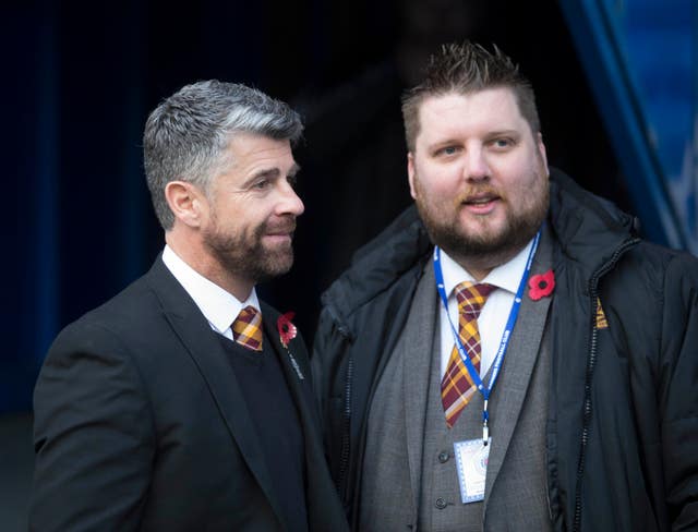 Robinson will have more discussions with chief executive Alan Burrows, right, and the rest of the board before learning his budget