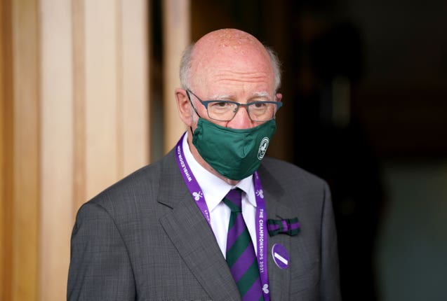 AELTC chairman Ian Hewitt