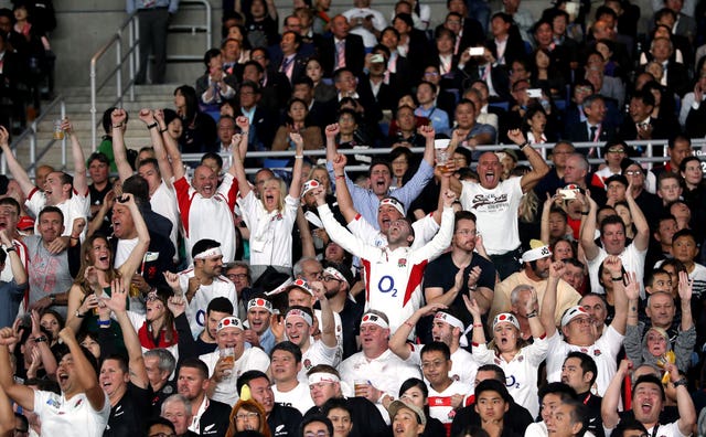Will England fans be celebrating in Yokohama on Saturday?