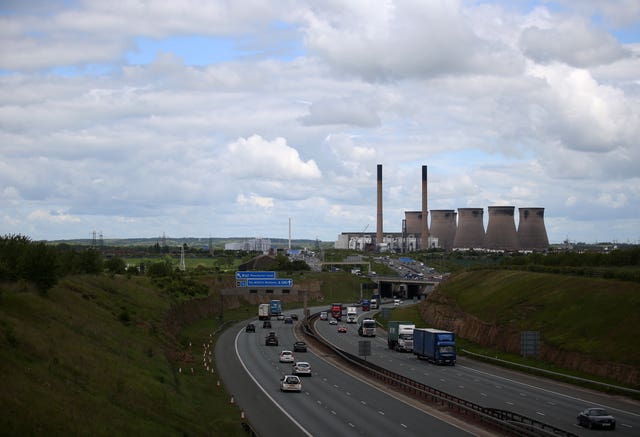 Ferrybridge Power Station in West Yorkshire (