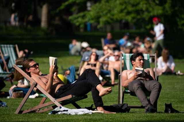 Spring weather May 30th 2021