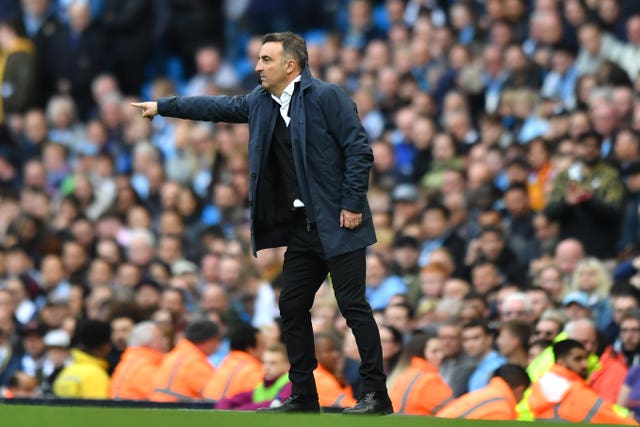 Carlos Carvalhal expects his Swansea side to react to their loss