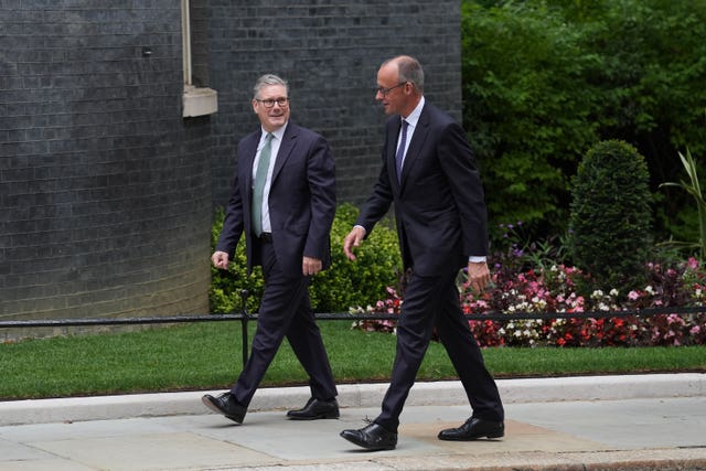 Friedrich Merz visit to UK