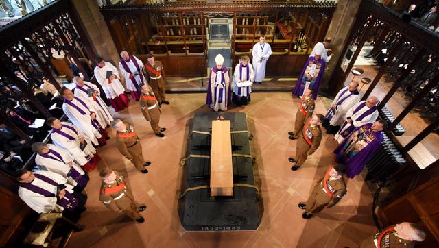 Richard III's reburial