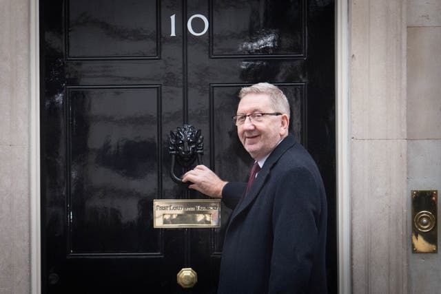 Len McCluskey, who urged the Prime Minister to extend Article 50