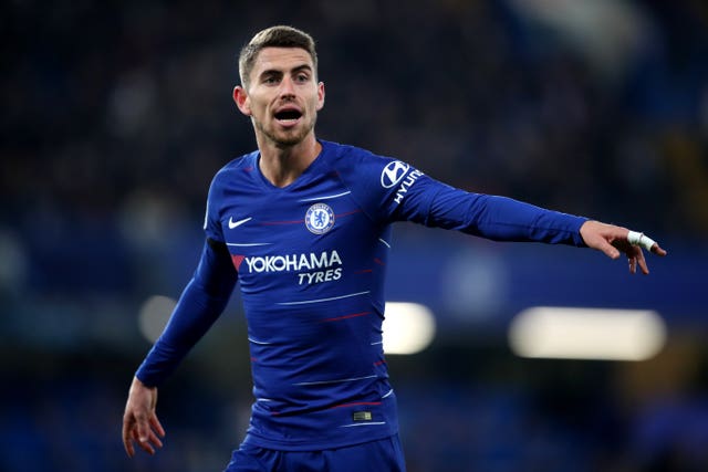 Jorginho is expected to return for Chelsea against Manchester City