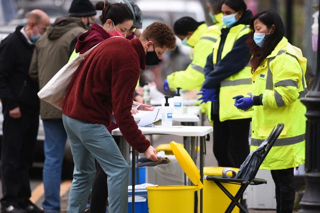 Coronavirus surge testing