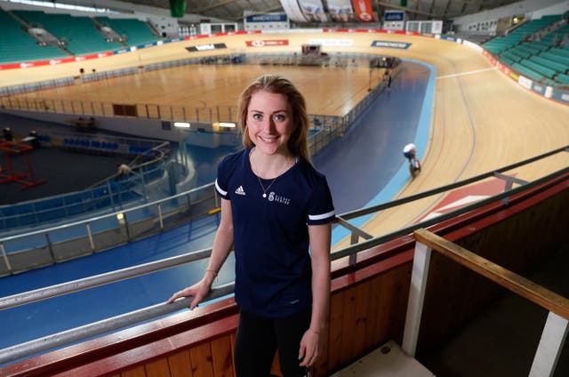 Laura Kenny said the only warning sign she might be getting ill was some pain in her lower back (Darren Staples/PA)