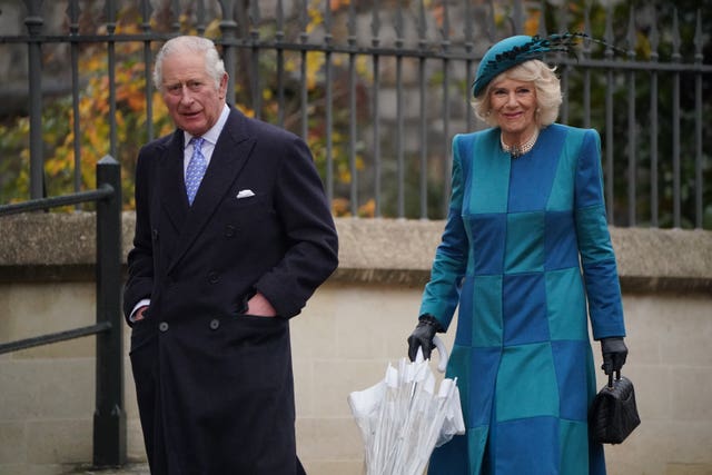 Royals attends Christmas Day Church service