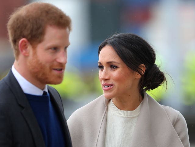 Harry and Ms Markle will get married in May (Gareth Fuller/PA)