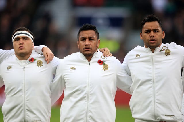 Saracens trio Jamie George (left), Mako Vunipola (middle) and Billy Vunipola (right) have been dropped by England 