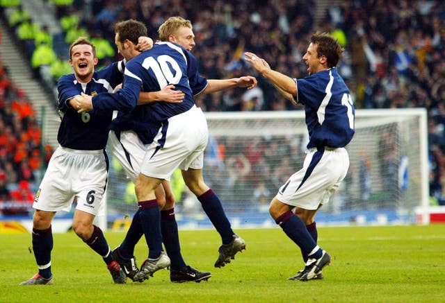SCOTLAND V HOLLAND