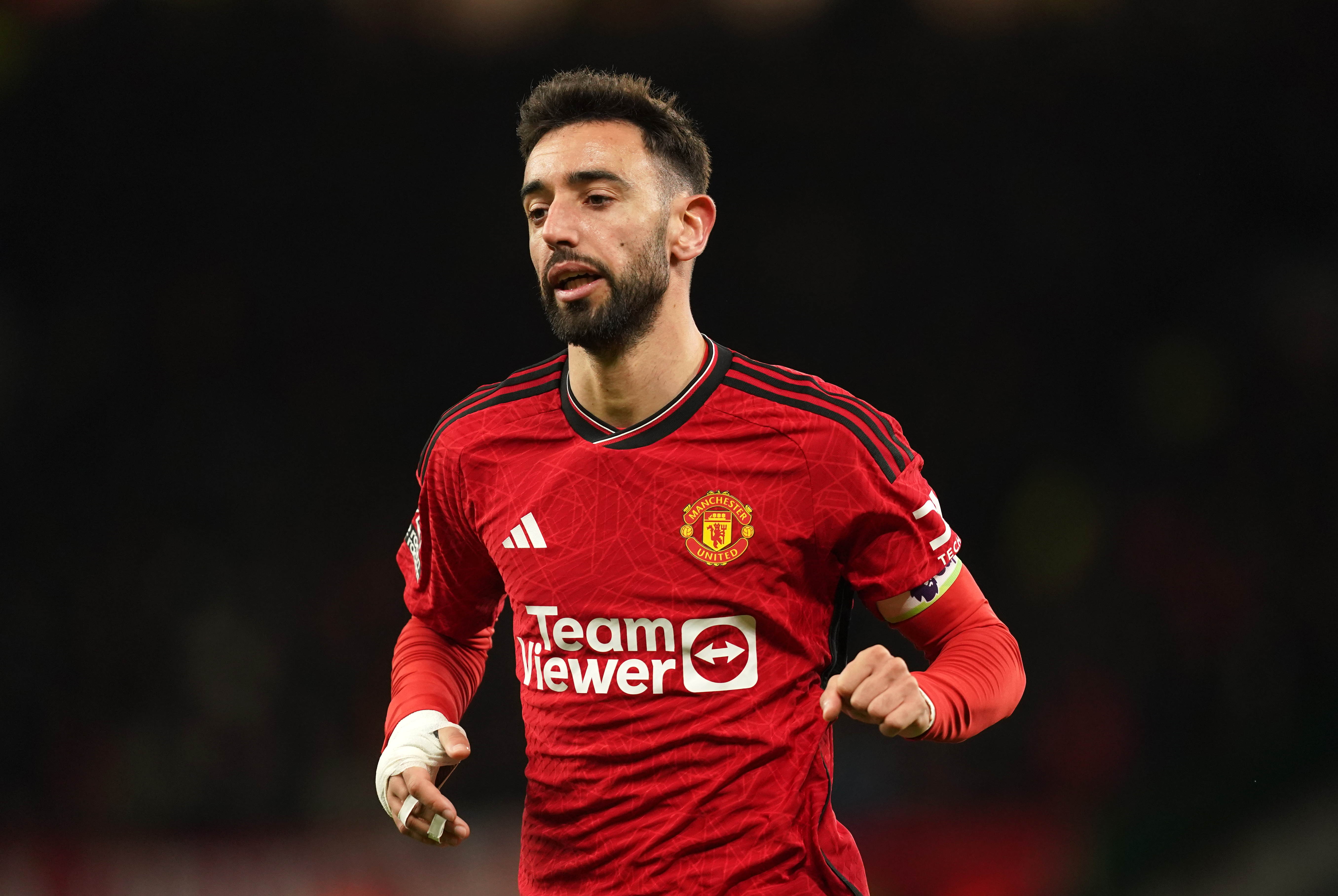 Bruno Fernandes has missed United's last two Premier League matches
