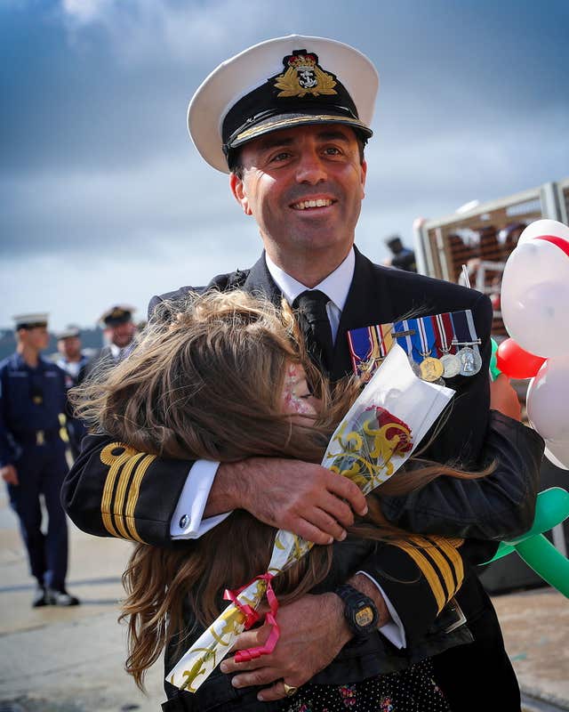 HMS Sutherland homecoming