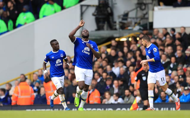 Lukaku's only goal against Tottenham came during his time at Everton.