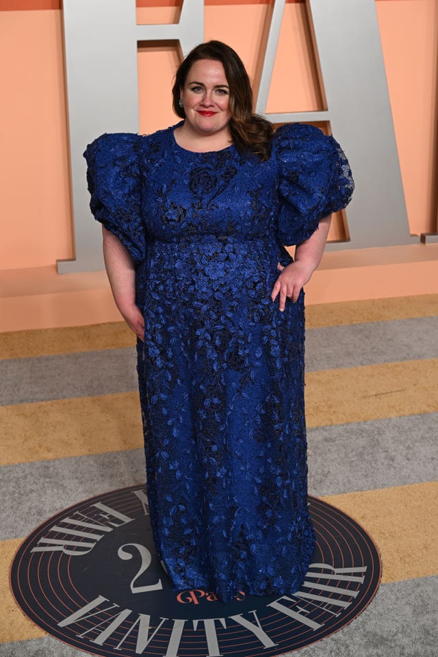Jessica Gunning attending the Vanity Fair Oscar Party