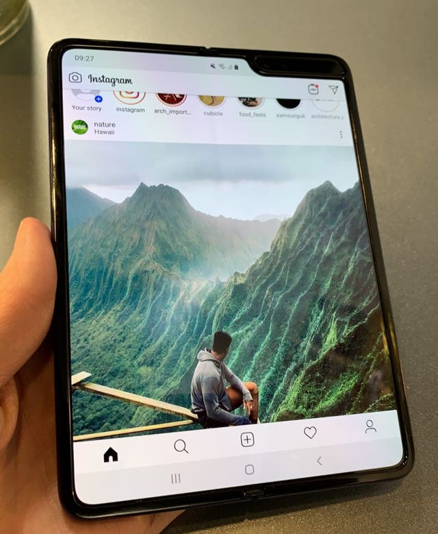 The new Samsung Galaxy Fold