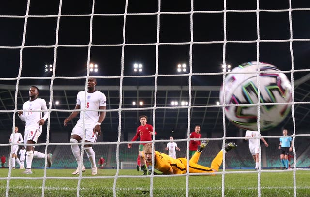 England Under-21s concede a goal